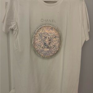 💕NWT💕 Chanel Classic Sequin Tee